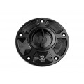Bonamici Racing Aluminum Tank Cap for the Kawasaki ZX-6R '07-17, ZX-10R '06-20, ER-6N/Z800/Z1000 '07-16 Bonamici Racing Aluminum Tank Cap for the Kawasaki ZX-6R '07-17, ZX-10R '06-20, ER-6N/Z800/Z1000 '07-16